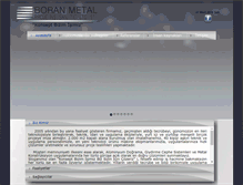 Tablet Screenshot of boranmetal.com